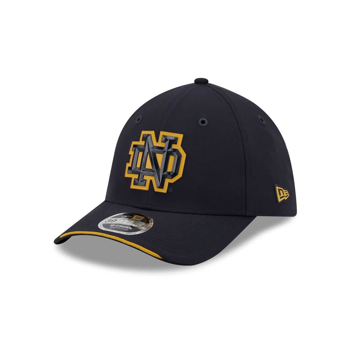 Notre Dame Fighting Irish Stadium Ready 39THIRTY M-Crown Stretch Fit Hat