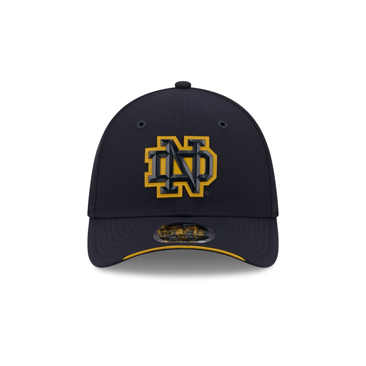 Notre Dame Fighting Irish Stadium Ready 39THIRTY M-Crown Stretch Fit Hat