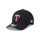 Minnesota Twins Cooperstown Navy 9FORTY M-Crown Snapback Hat