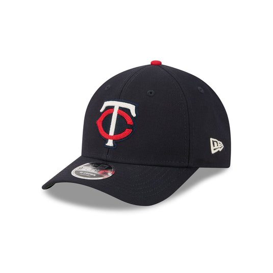 Minnesota Twins Cooperstown Navy 9FORTY M-Crown Snapback Hat - New Era Cap
