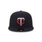 Minnesota Twins Cooperstown Navy 59FIFTY Fitted Hat
