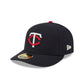 Minnesota Twins Cooperstown Navy Low Profile 59FIFTY Fitted Hat