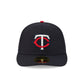 Minnesota Twins Cooperstown Navy Low Profile 59FIFTY Fitted Hat