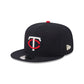 Minnesota Twins Cooperstown Navy 9FIFTY Snapback Hat
