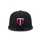 Minnesota Twins Cooperstown Navy 9FIFTY Snapback Hat