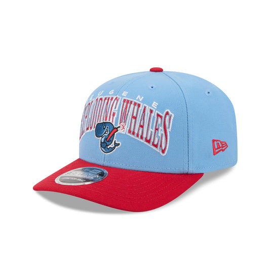 Eugene Emeralds Theme Night Light Blue 9SEVENTY Stretch-Snap Hat - New Era Cap