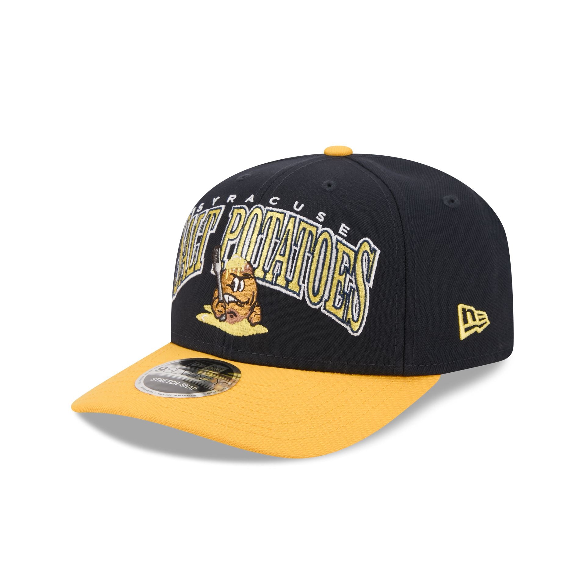 Syracuse Mets Theme Night Navy 9SEVENTY Stretch-Snap Hat – New Era Cap