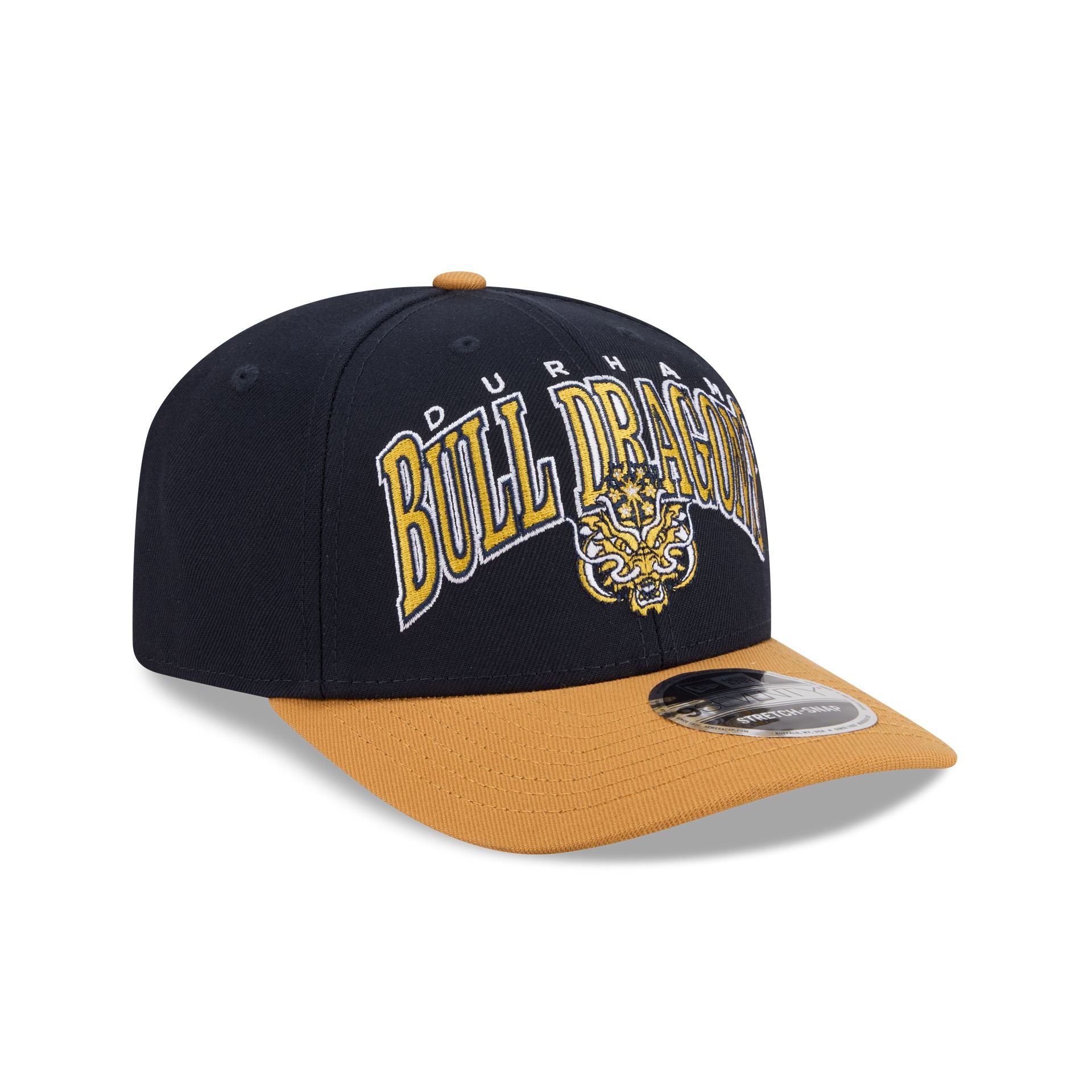 Durham Bulls Theme Night Wordmark 9SEVENTY Stretch-Snap Hat