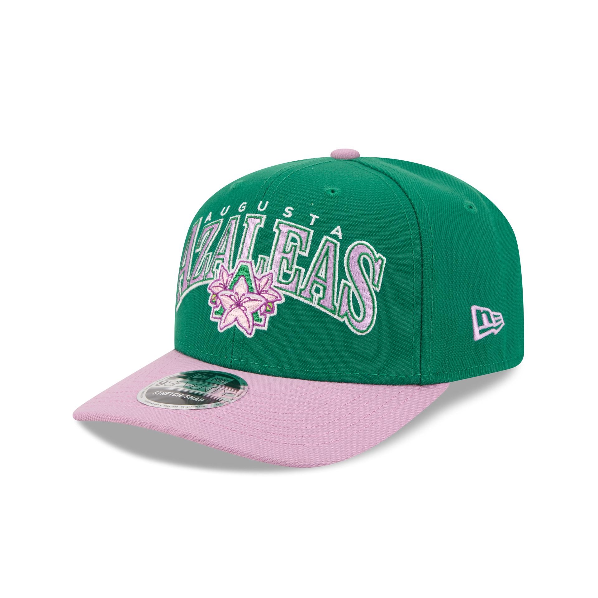 Augusta GreenJackets Theme Night Green 9SEVENTY Stretch-Snap Hat
