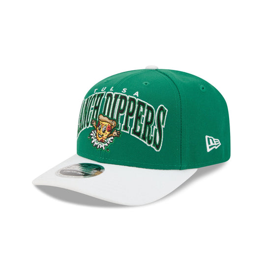 Tulsa Drillers Theme Night Green 9SEVENTY Stretch-Snap Hat - New Era Cap