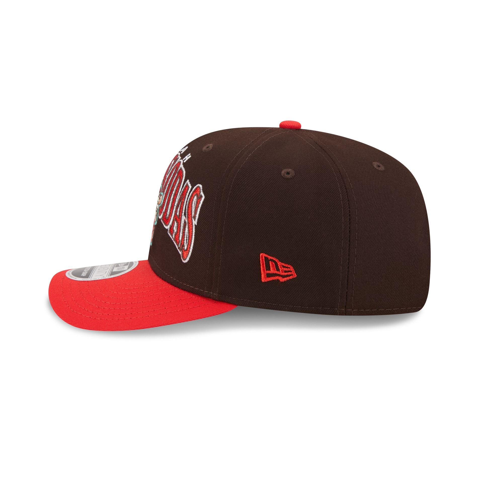 Salt Lake Bees Theme Night Brown 9SEVENTY Stretch-Snap Hat