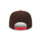 Salt Lake Bees Theme Night Brown 9SEVENTY Stretch-Snap Hat