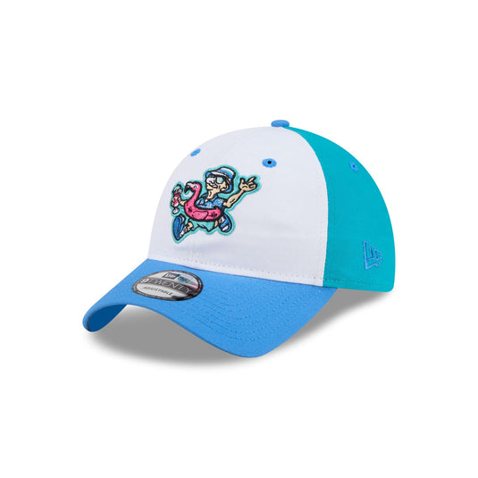 West Michigan Whitecaps Theme Night Teal 9TWENTY Adjustable Hat - New Era Cap