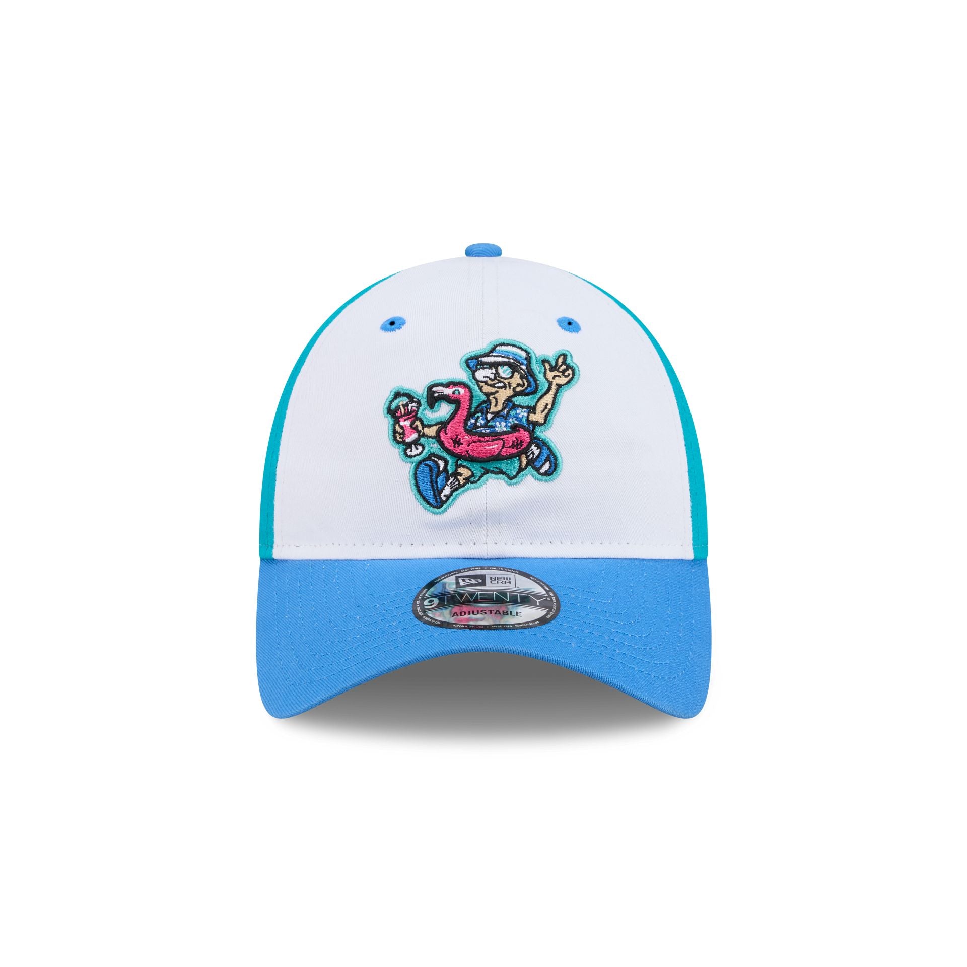 West Michigan Whitecaps Theme Night Teal 9TWENTY Adjustable Hat
