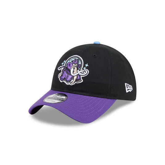 Erie SeaWolves Theme Night Black 9TWENTY Adjustable Hat - New Era Cap