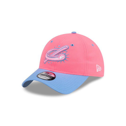 Oklahoma City Comets Theme Night Pink 9TWENTY Adjustable Hat - New Era Cap