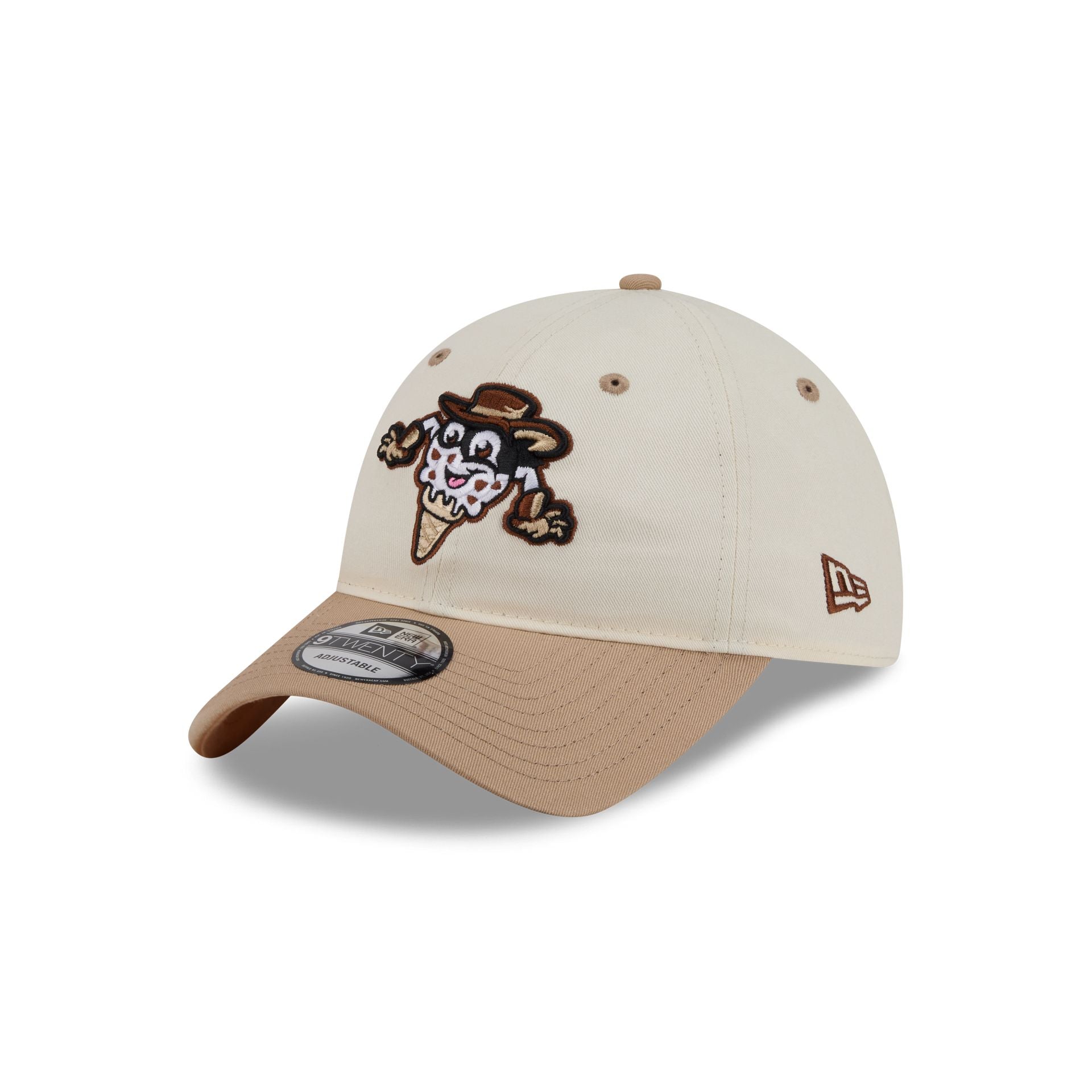 Binghamton Rumble Ponies Theme Night Beige 9TWENTY Adjustable Hat