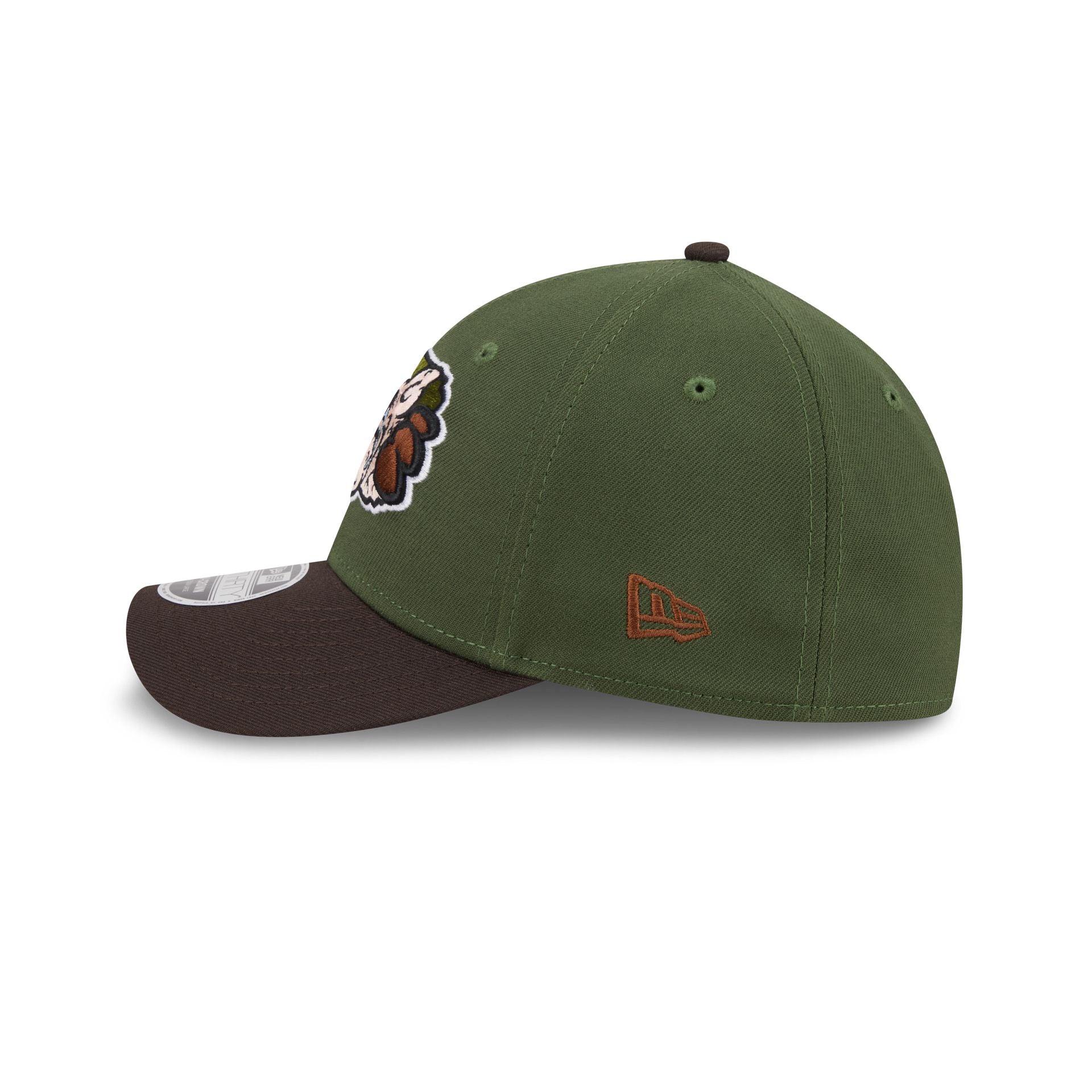 Lehigh Valley IronPigs Theme Night Green 39THIRTY M-Crown Stretch Fit Hat