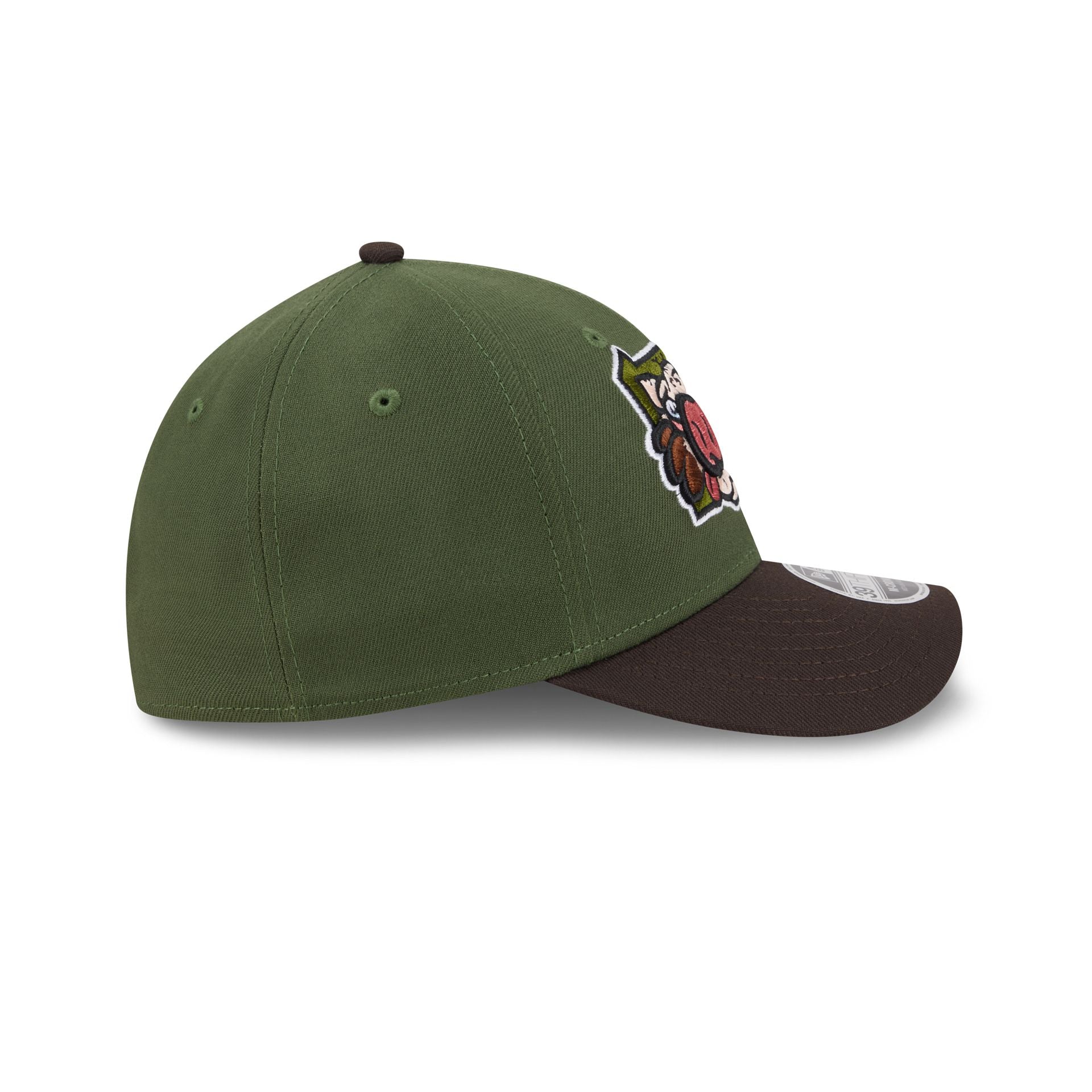 Lehigh Valley IronPigs Theme Night Green 39THIRTY M-Crown Stretch Fit Hat