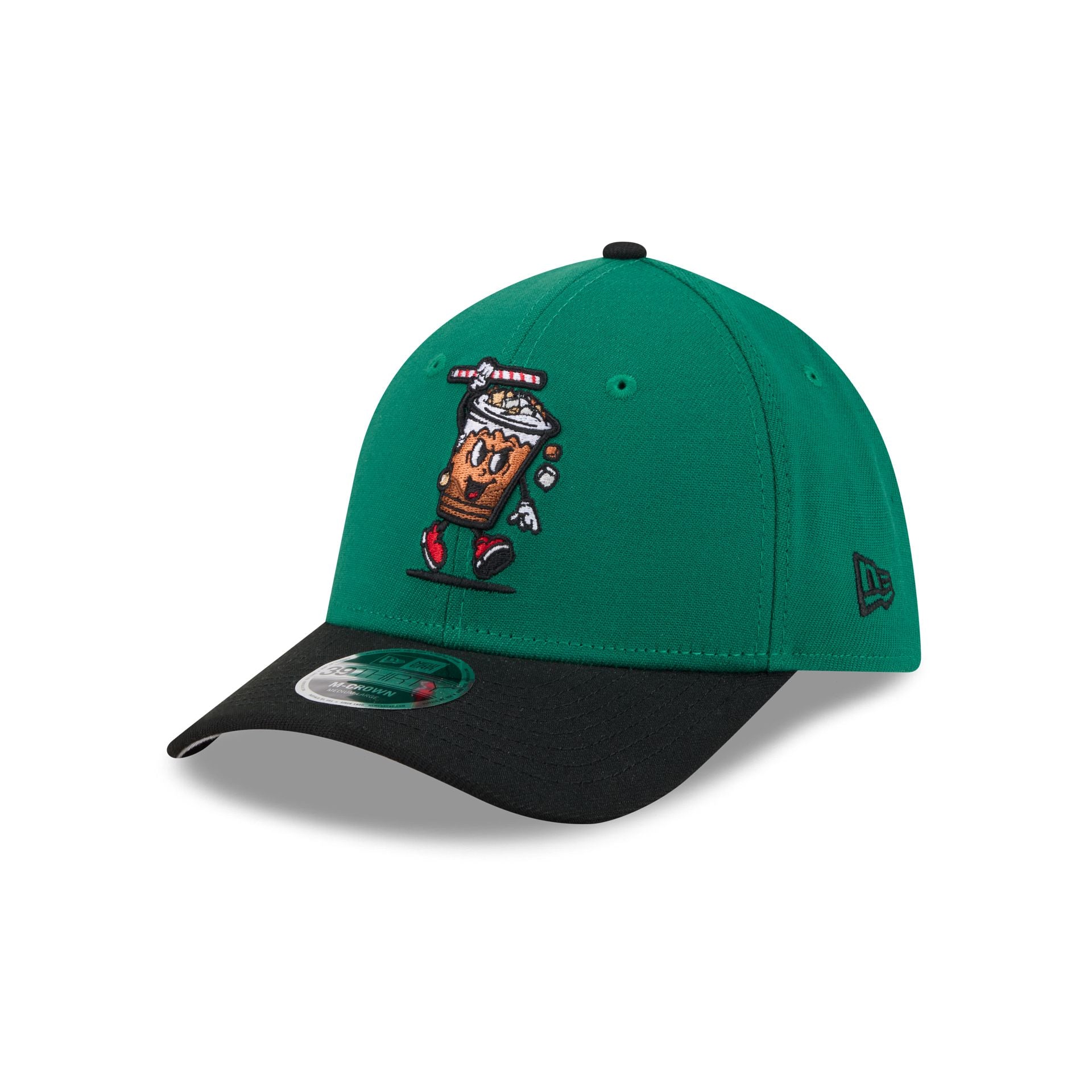 Reading Fightin Phils Theme Night Green 39THIRTY M-Crown Stretch Fit Hat