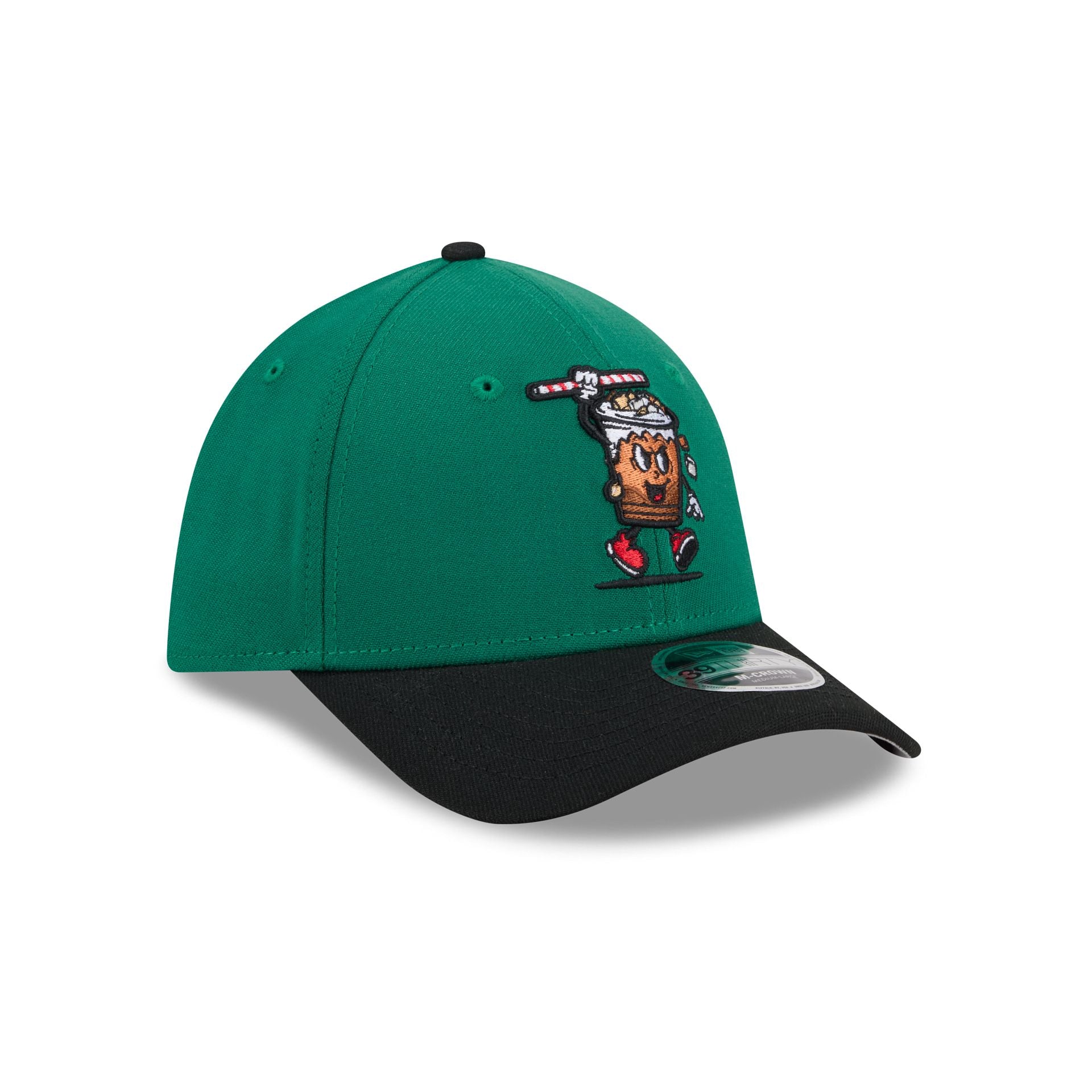 Reading Fightin Phils Theme Night Green 39THIRTY M-Crown Stretch Fit Hat