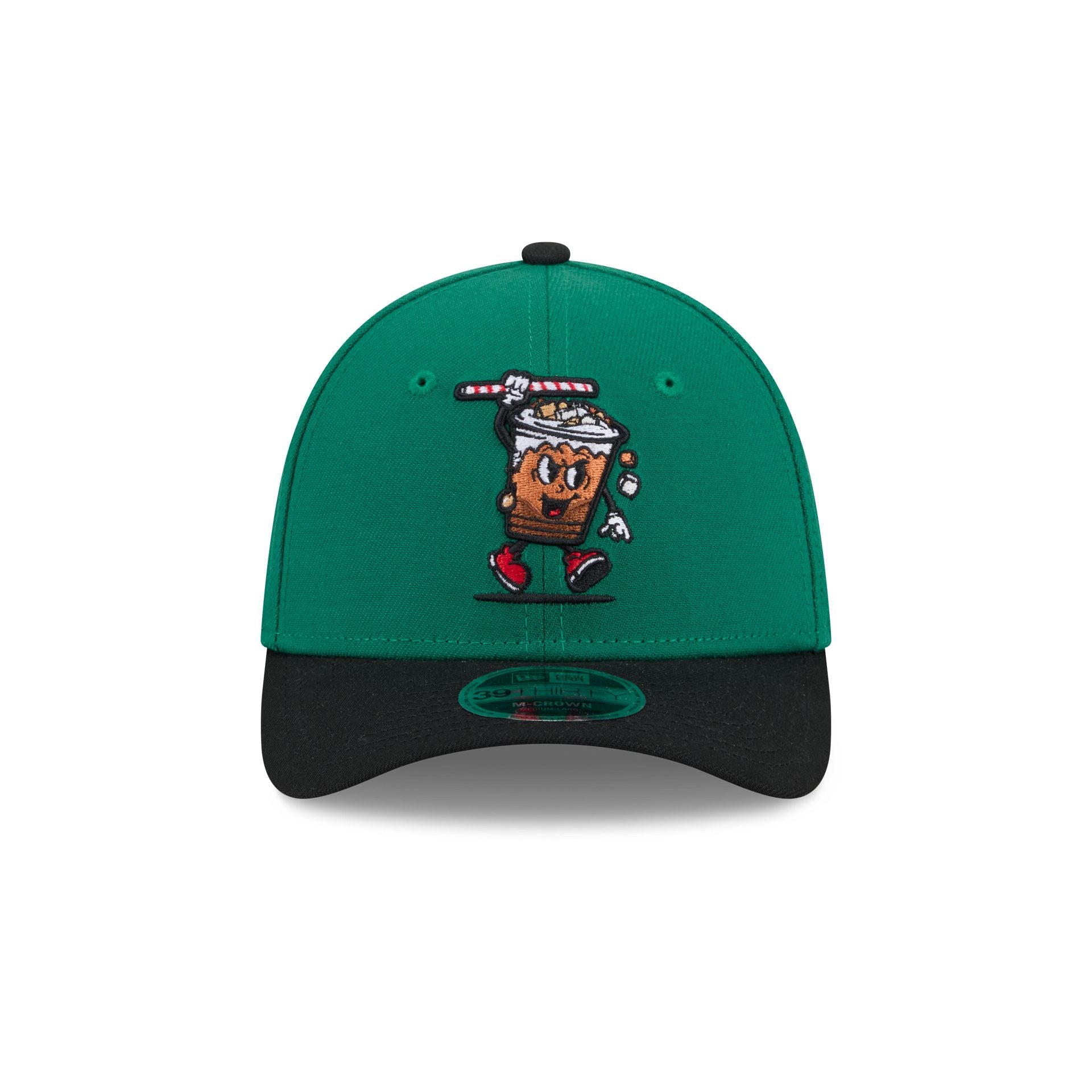 Reading Fightin Phils Theme Night Green 39THIRTY M-Crown Stretch Fit Hat