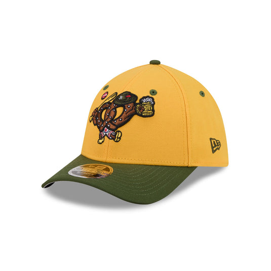 Reading Fightin Phils Theme Night Yellow 39THIRTY M-Crown Stretch Fit Hat - New Era Cap