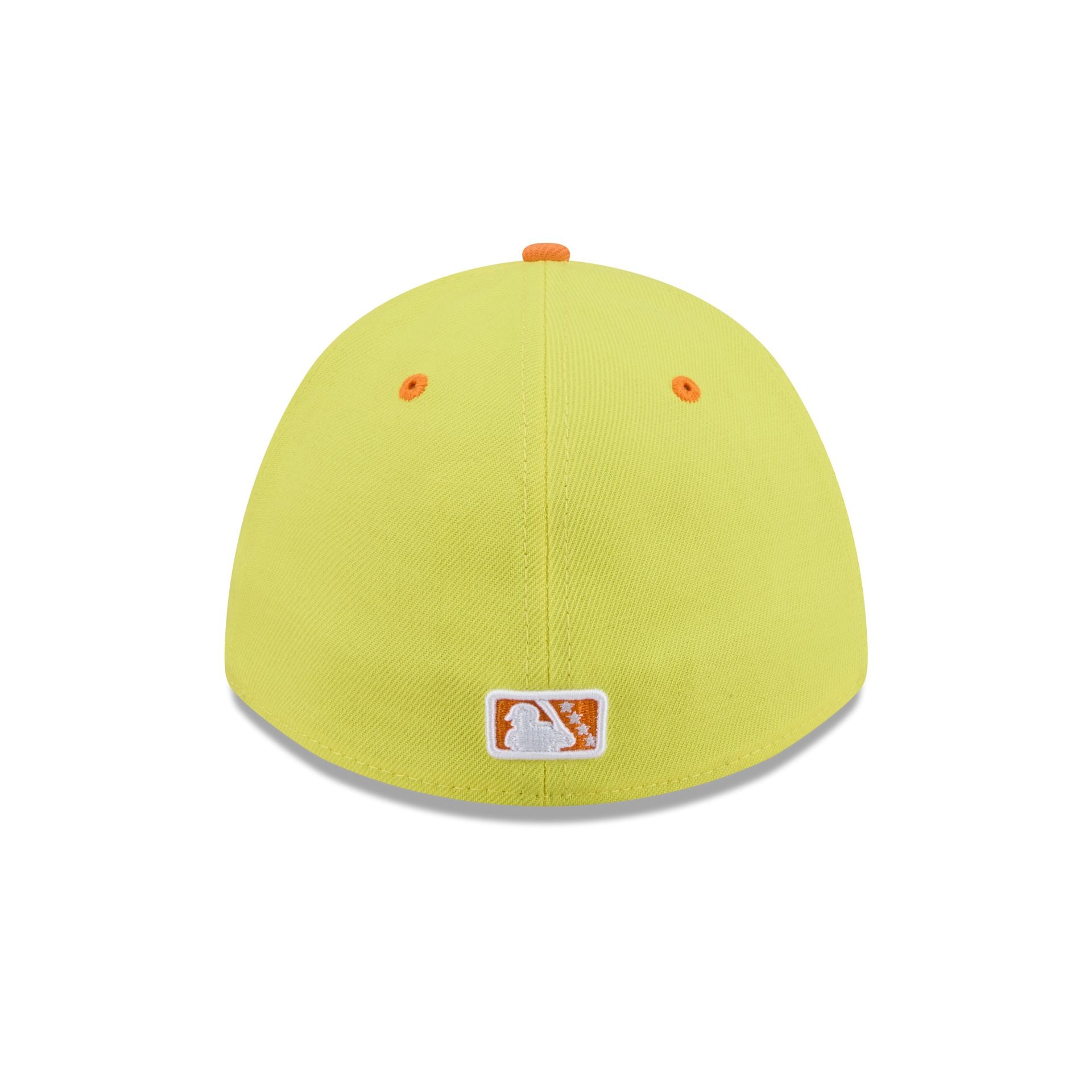 Lehigh Valley IronPigs Theme Night Yellow 39THIRTY M-Crown Stretch Fit Hat