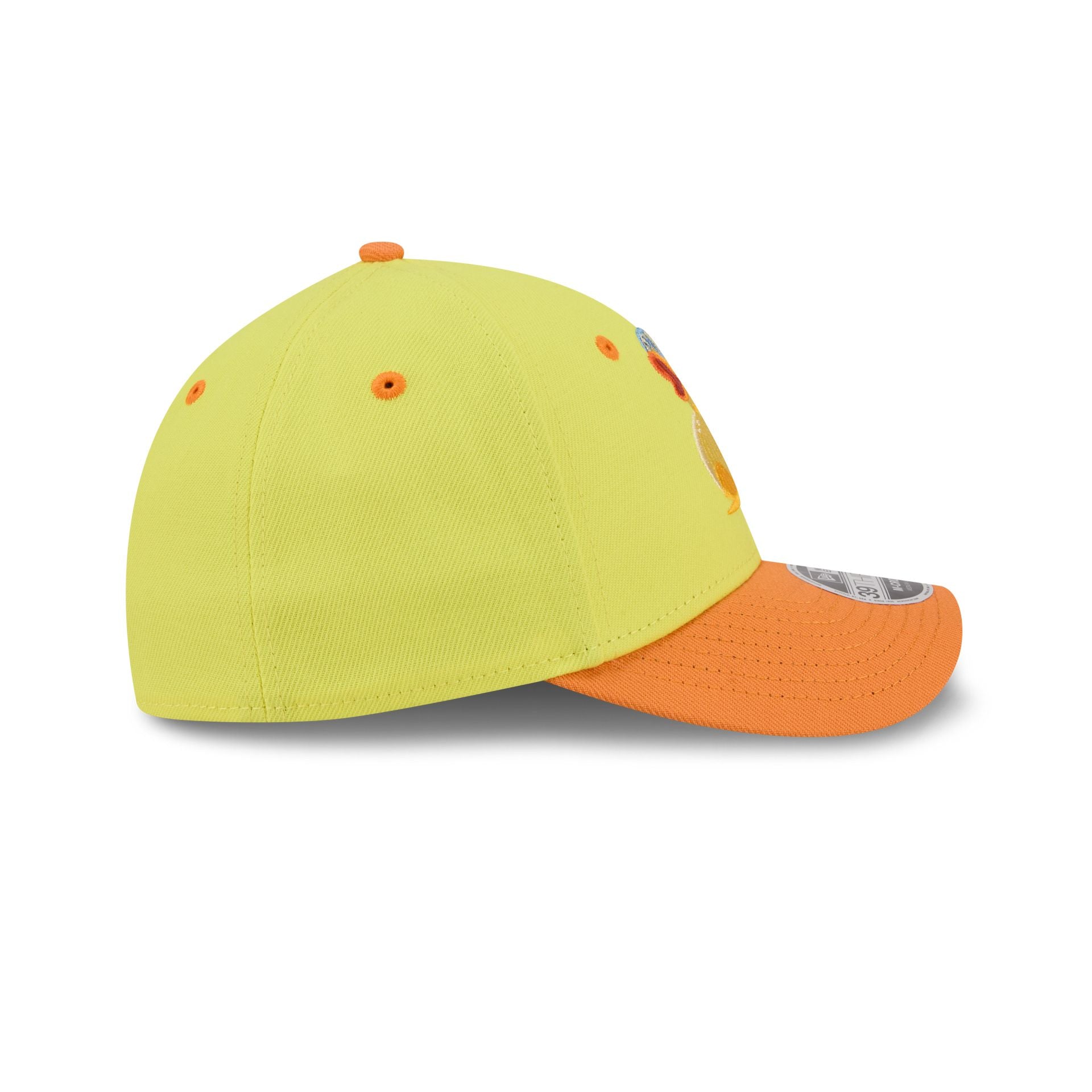 Lehigh Valley IronPigs Theme Night Yellow 39THIRTY M-Crown Stretch Fit Hat