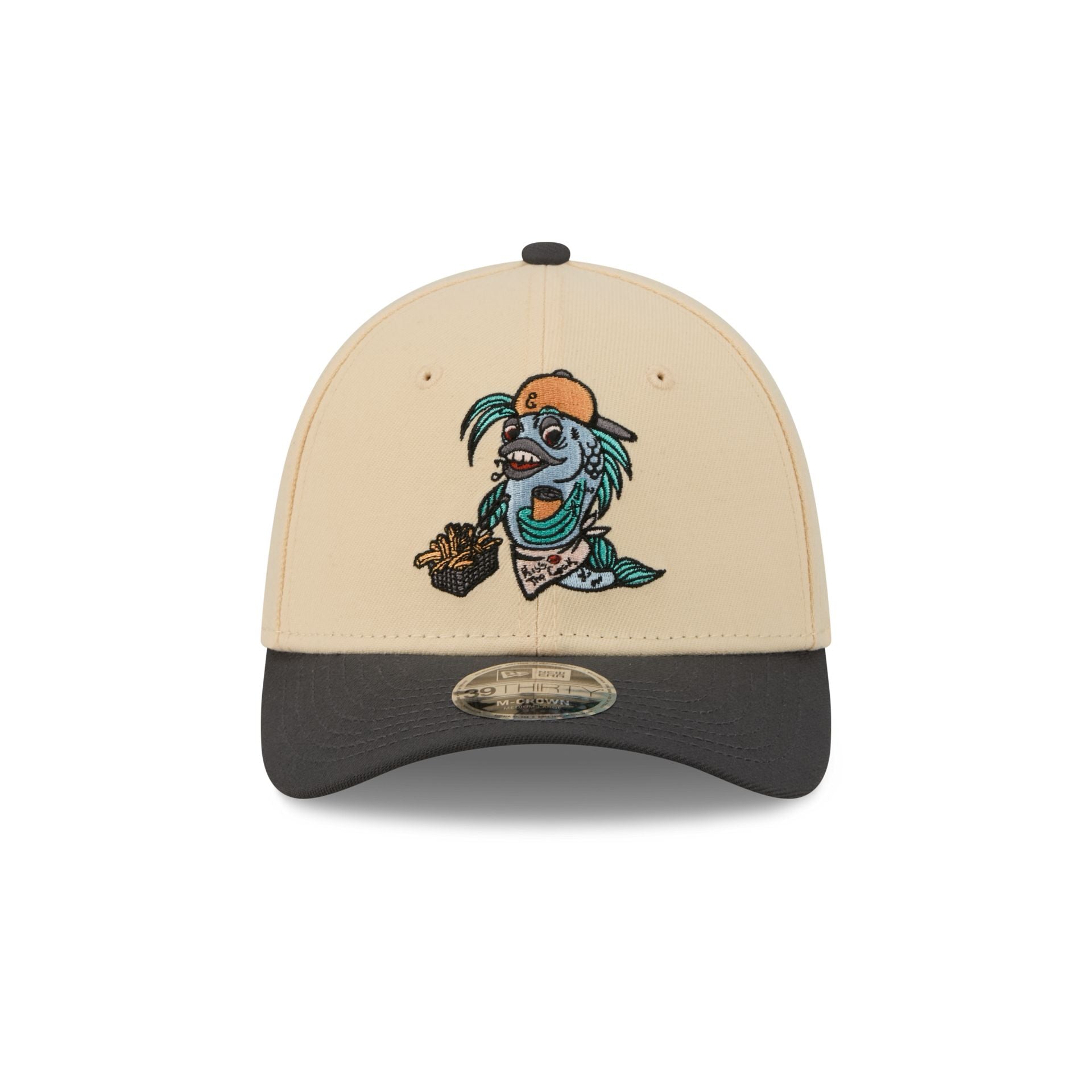 Lake County Captains Theme Night Stone 39THIRTY M-Crown Stretch Fit Hat