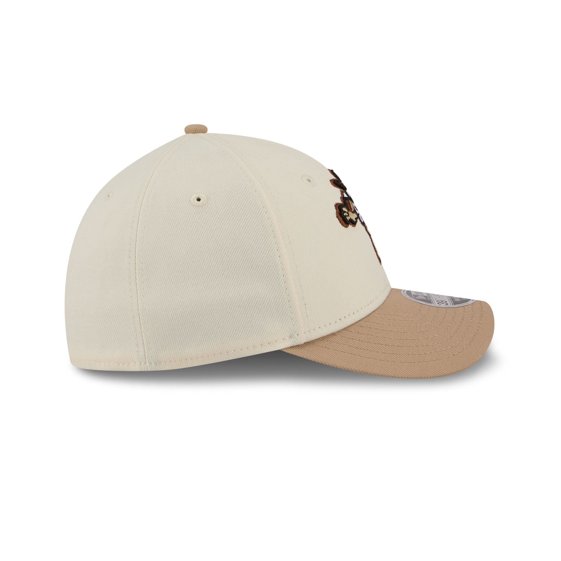 Binghamton Rumble Ponies Theme Night Beige 39THIRTY M-Crown Stretch Fit Hat