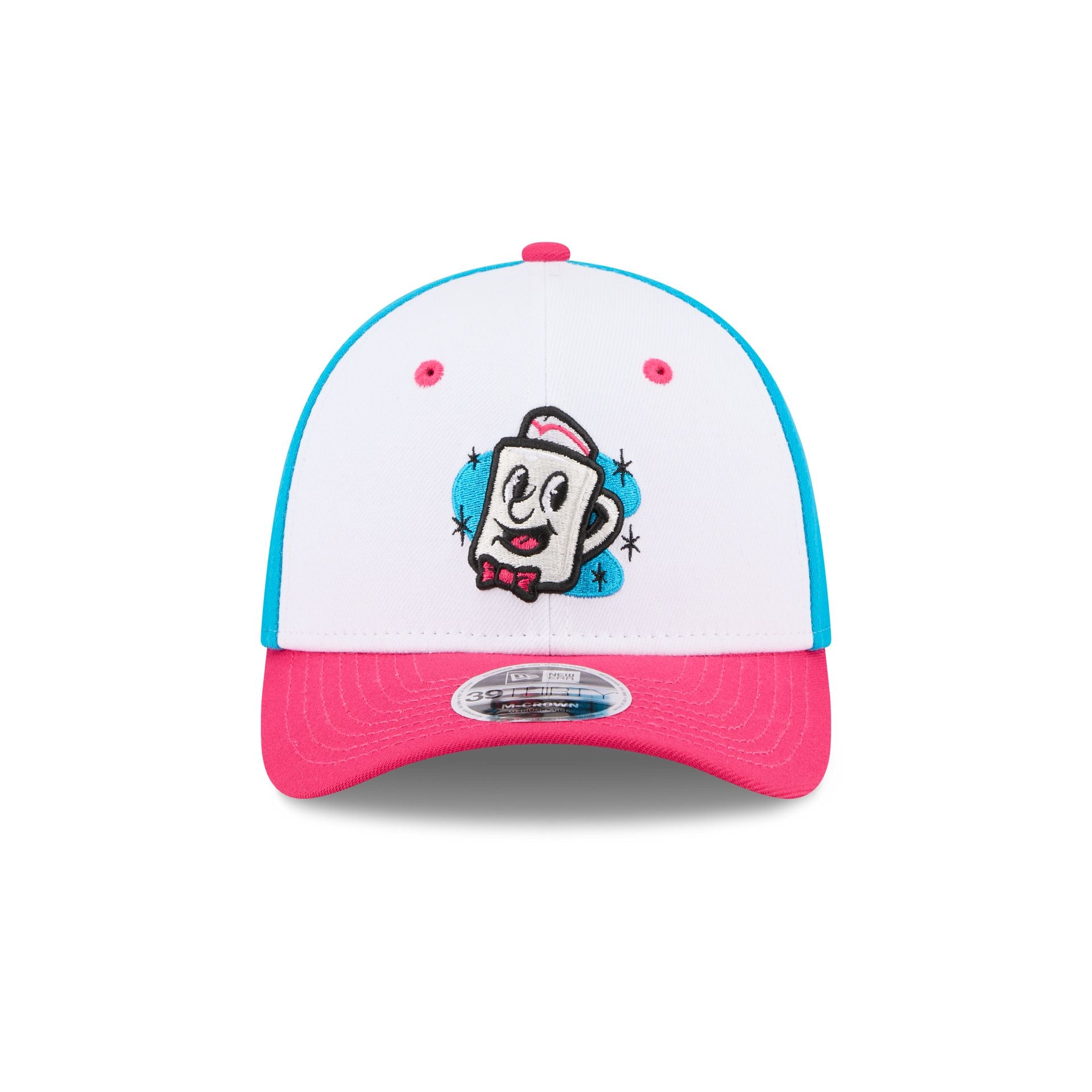 Somerset Patriots Theme Night Multicolor 39THIRTY M-Crown Stretch Fit Hat