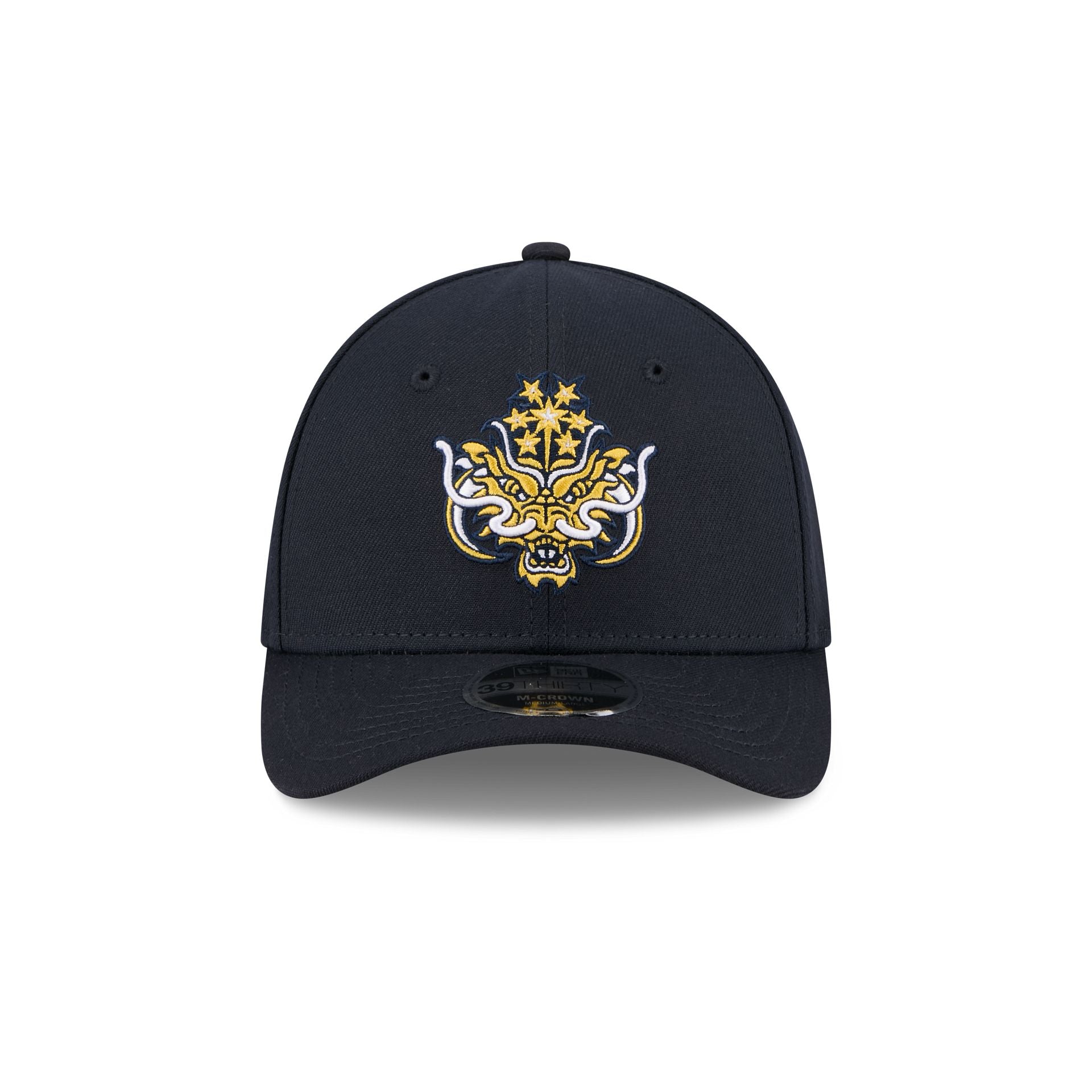 Durham Bulls Theme Night Navy 39THIRTY M-Crown Stretch Fit Hat