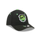 Erie SeaWolves Theme Night Black Neon 39THIRTY M-Crown Stretch Fit Hat