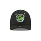 Erie SeaWolves Theme Night Black Neon 39THIRTY M-Crown Stretch Fit Hat