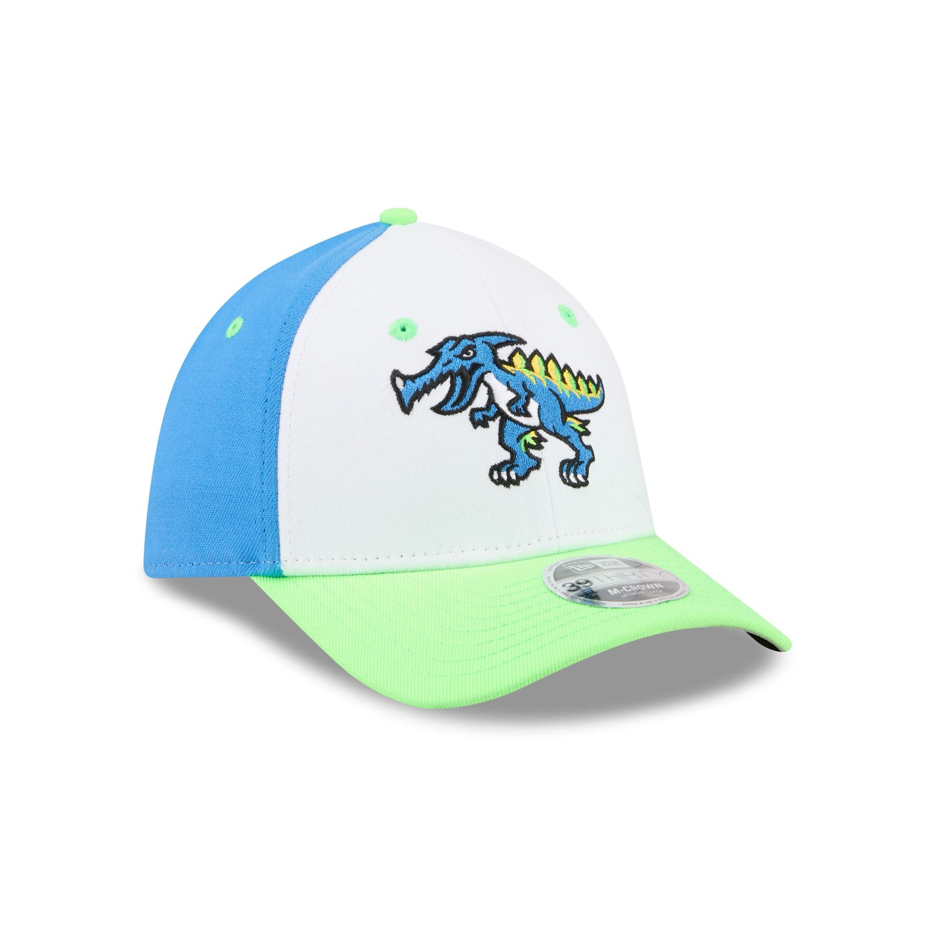 Myrtle Beach Pelicans Theme Night Multicolor 39THIRTY M-Crown Stretch Fit Hat