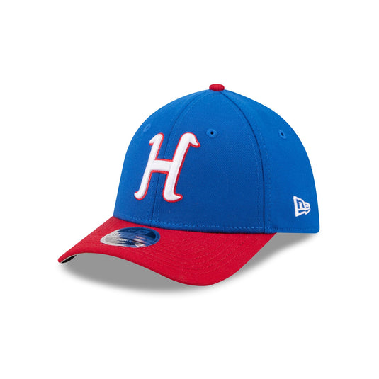 Rocket City Trash Pandas Theme Night Blue 39THIRTY M-Crown Stretch Fit Hat - New Era Cap