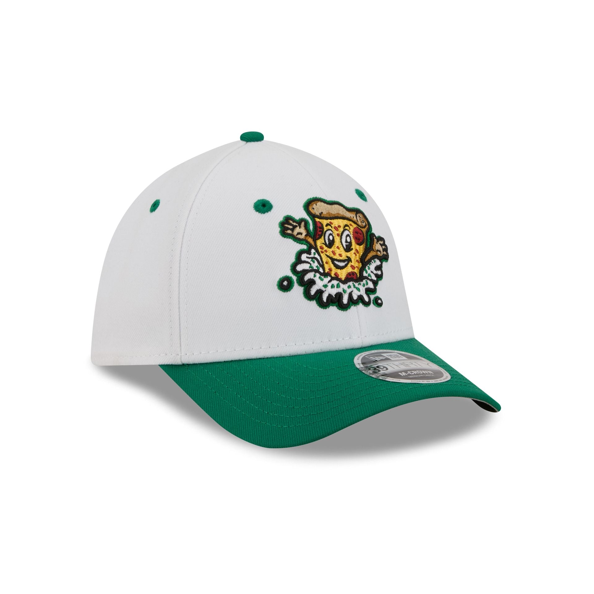 Tulsa Drillers Theme Night White 39THIRTY M-Crown Stretch Fit Hat