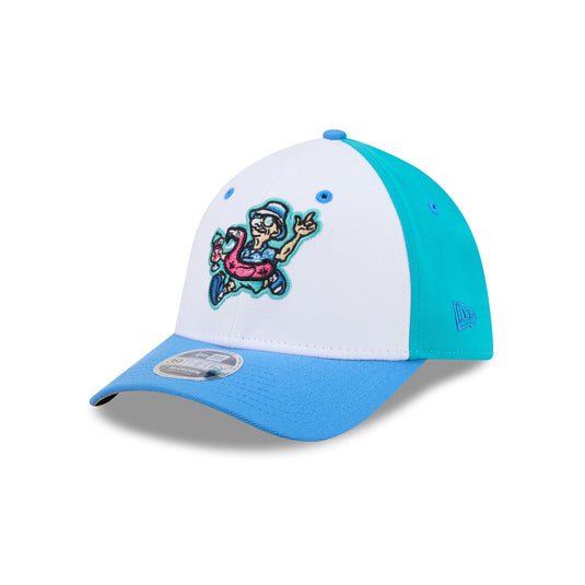 West Michigan Whitecaps Theme Night 39THIRTY M-Crown Stretch Fit Hat - New Era Cap