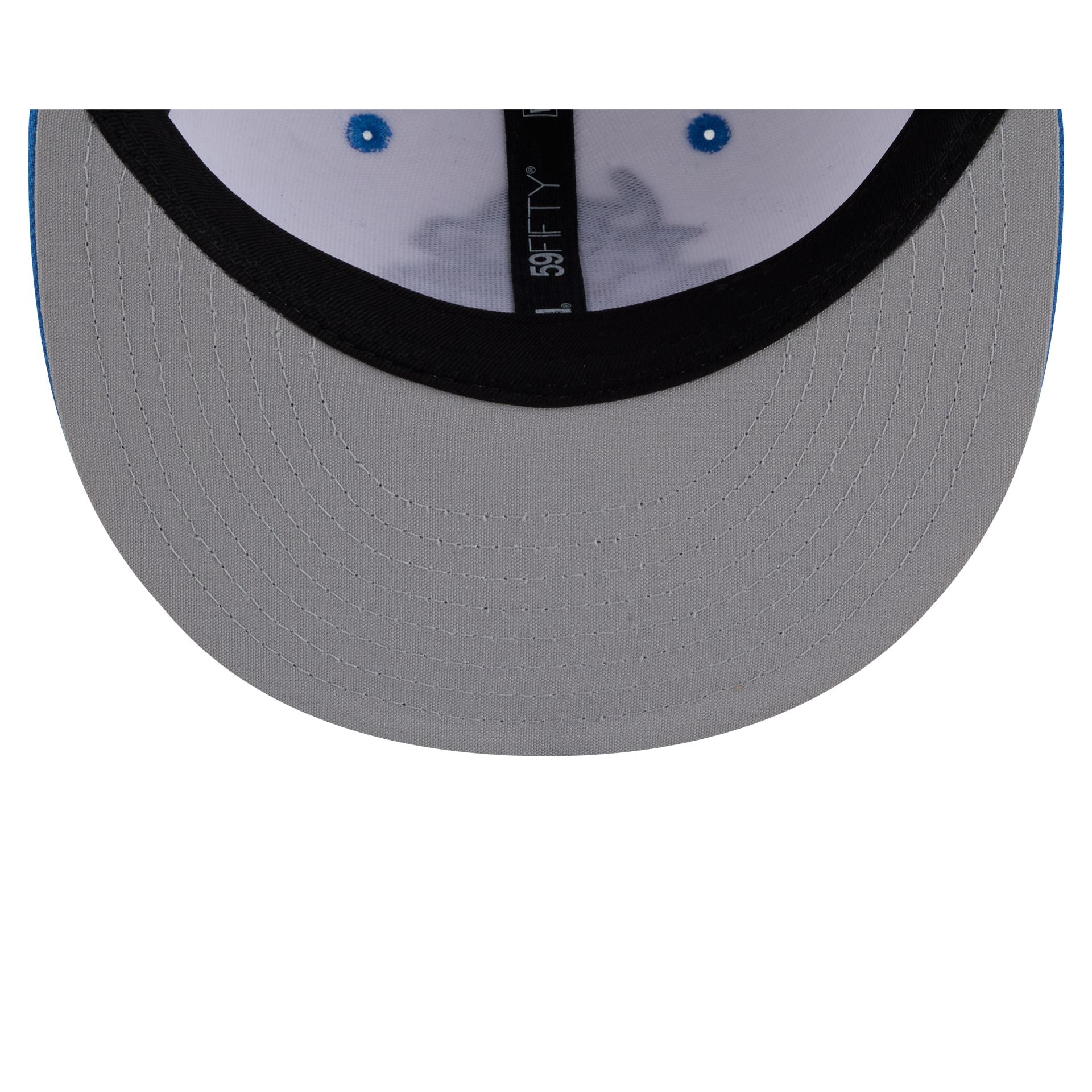Durham Bulls Theme Night White 59FIFTY Fitted Hat