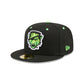 Erie SeaWolves Theme Night Black Neon 59FIFTY Fitted Hat