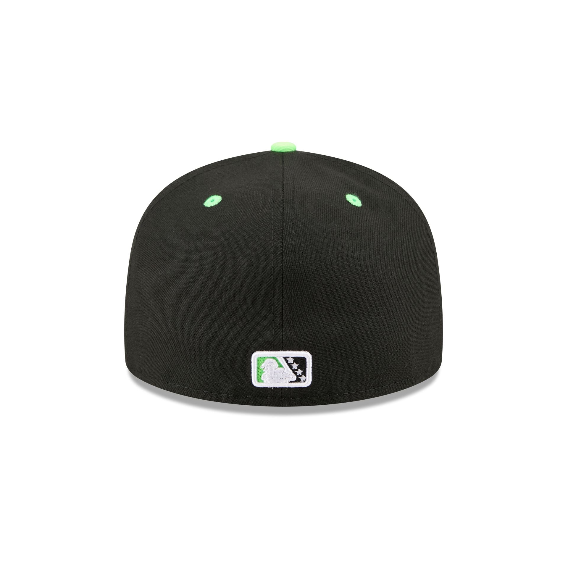 Erie SeaWolves Theme Night Black Neon 59FIFTY Fitted Hat