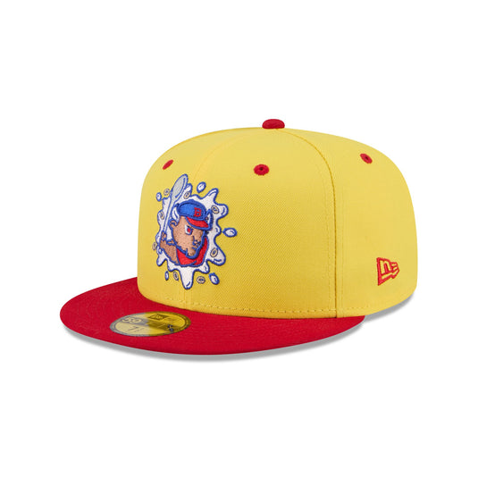 Buffalo Bisons Theme Night Yellow 59FIFTY Fitted Hat - New Era Cap