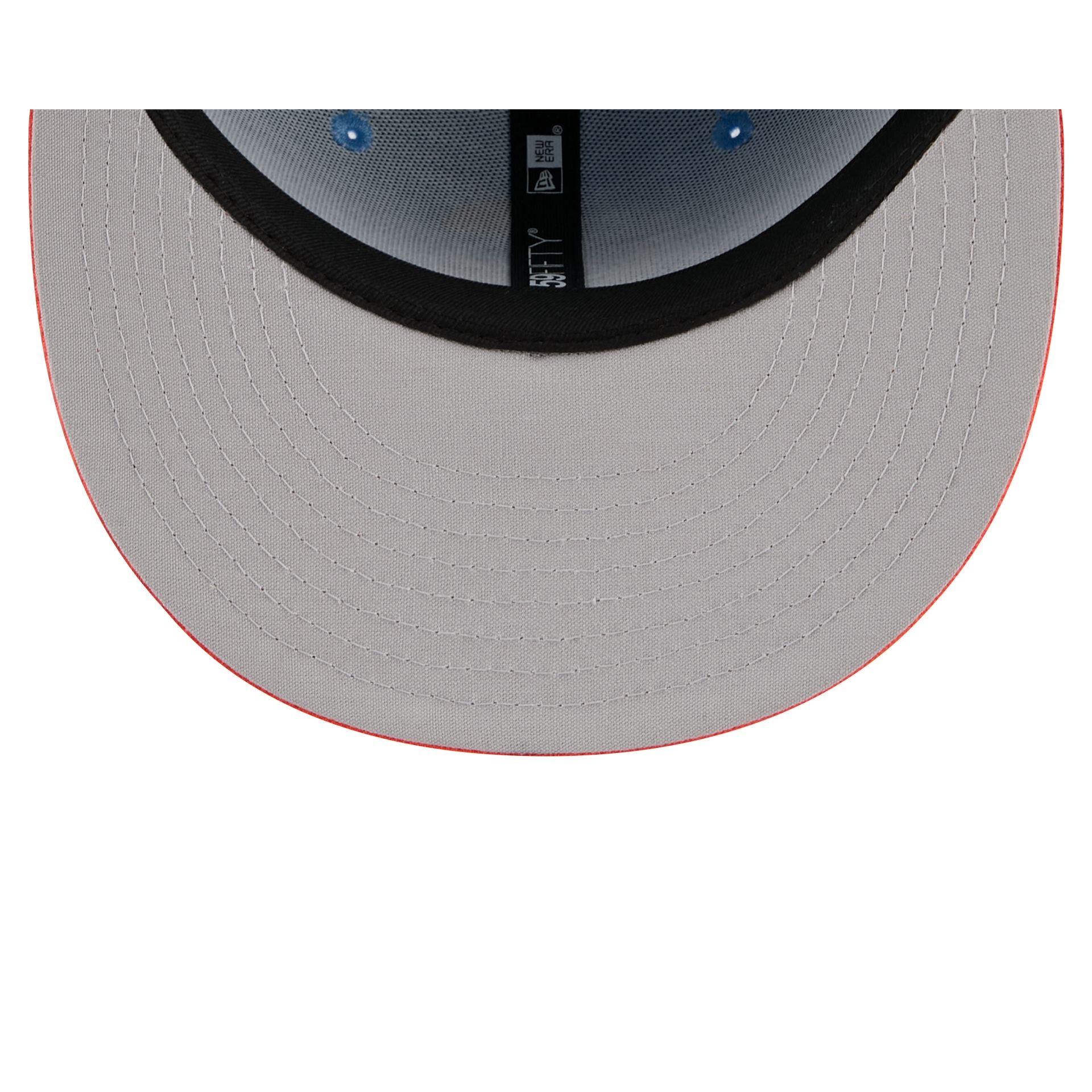 Charlotte Knights Theme Night Light Blue 59FIFTY Fitted Hat