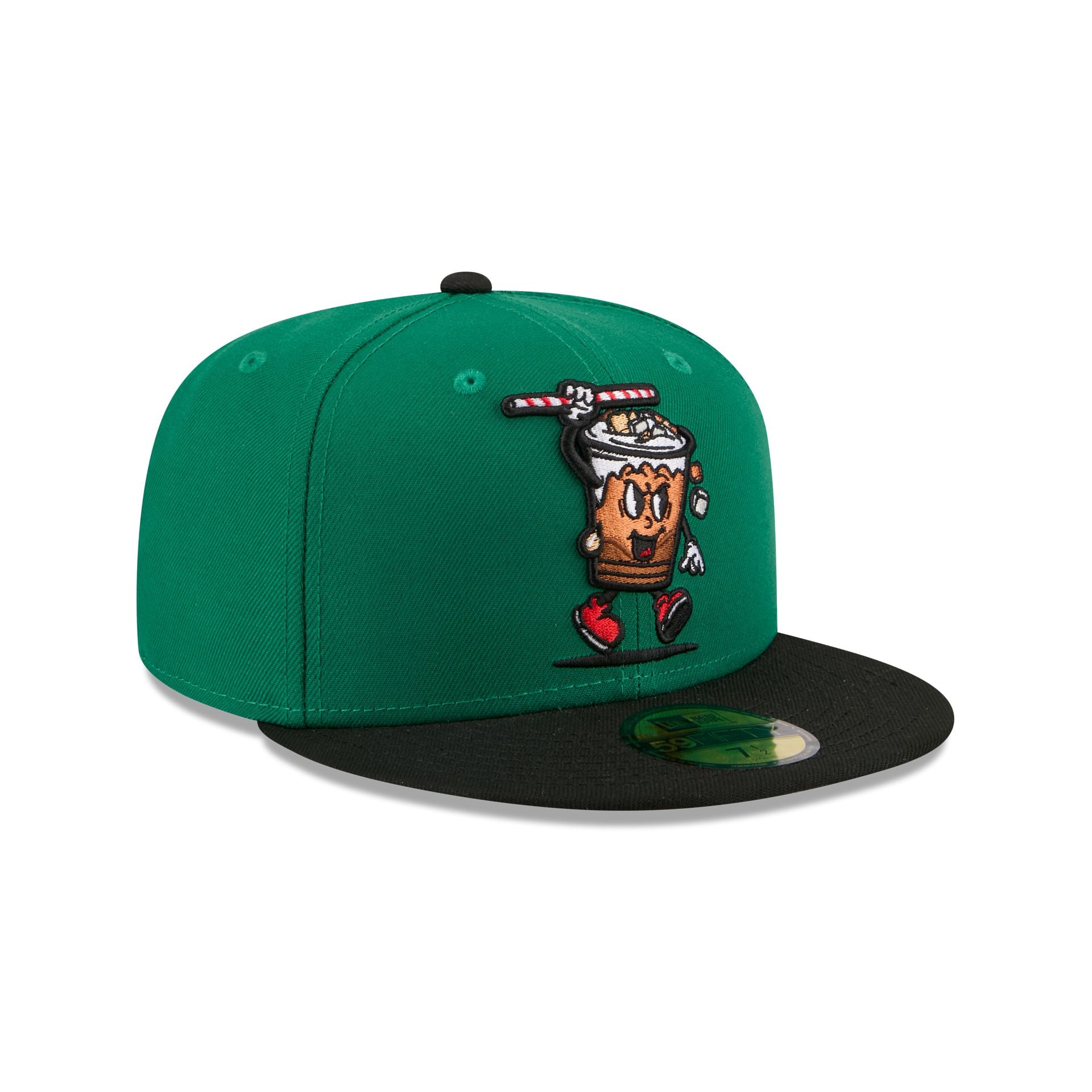 Reading Fightin Phils Theme Night Green 59FIFTY Fitted Hat