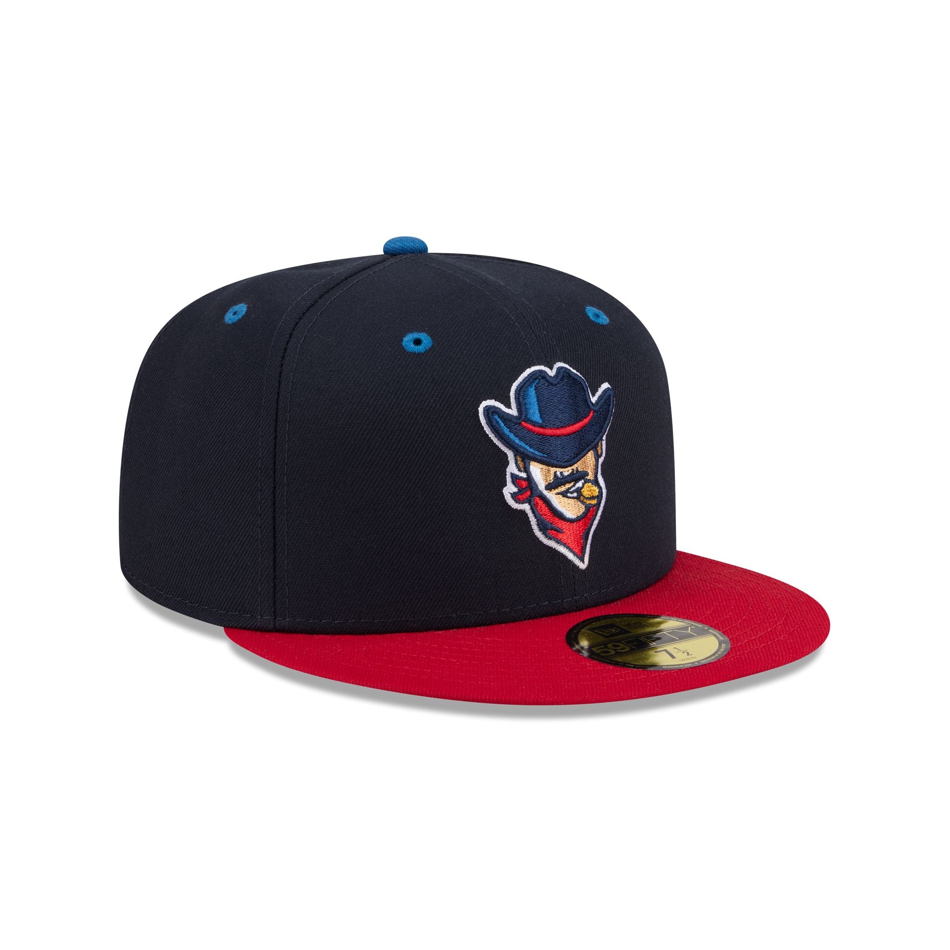 Round Rock Express Theme Night Navy 59FIFTY Fitted Hat