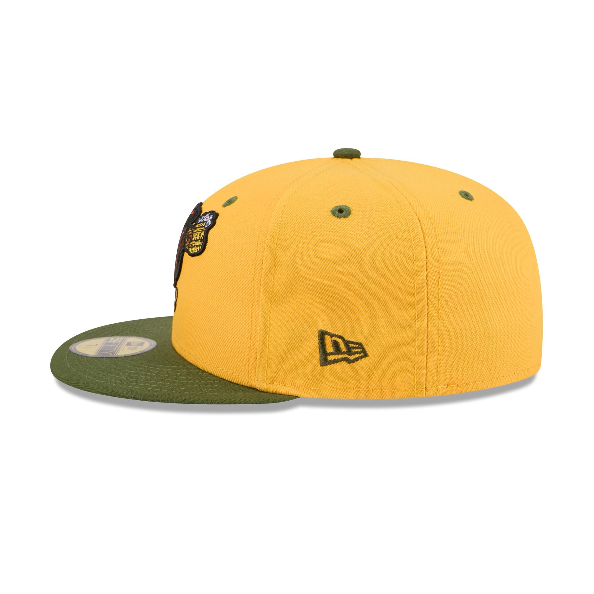 Reading Fightin Phils Theme Night Yellow 59FIFTY Fitted Hat