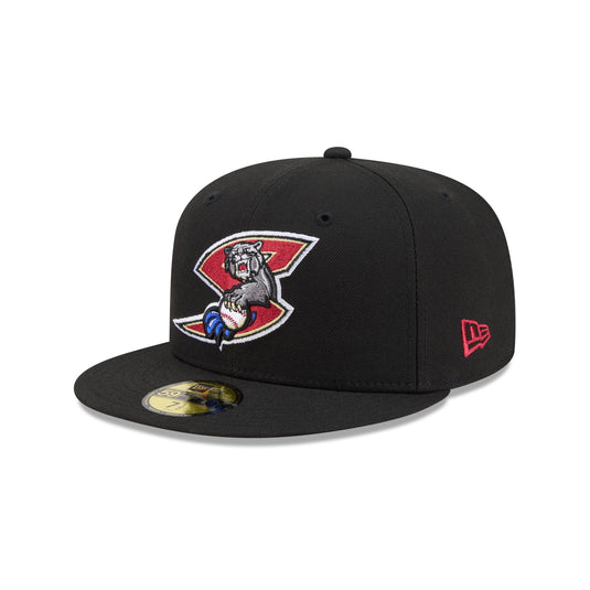 Sacramento River Cats Theme Night Black 59FIFTY Fitted Hat - New Era Cap