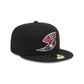 Sacramento River Cats Theme Night Black 59FIFTY Fitted Hat