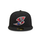 Sacramento River Cats Theme Night Black 59FIFTY Fitted Hat